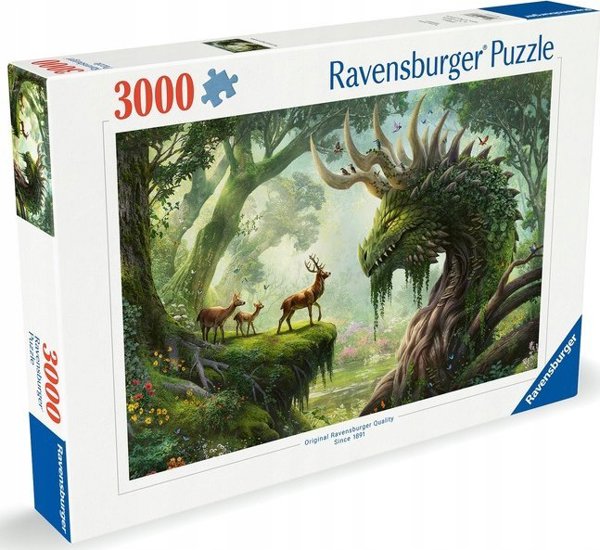 Ravensburger Παζλ 3000 Η Αφύπνιση του Δράκου του Δάσους