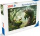 Ravensburger Παζλ 3000 Η Αφύπνιση του Δράκου του Δάσους