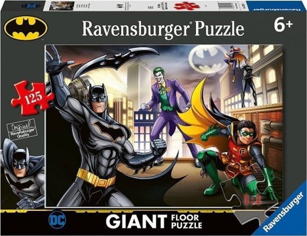 Ravensburger Παζλ Batman 125 Κομμάτια, Γίγαντας, για Παιδιά από 6 Ετών