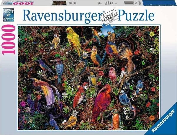 Ravensburger Παζλ Τέχνη πουλιών 1000 κομμάτια