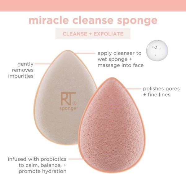 Real Techniques Σφουγγάρι Real Techniques Miracle Skincare