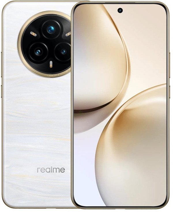 realme 14 Pro+ 5G 17,4 cm (6.83") Dual SIM Android 15 USB Type-C 8 GB 256 GB 6000 mAh Λευκό