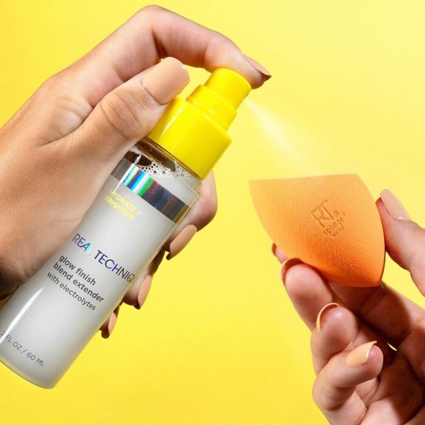 Real Techniques Σφουγγάρι Μακιγιάζ Real Techniques Sponge + Glow Radiance Complexion (3 τεμ)