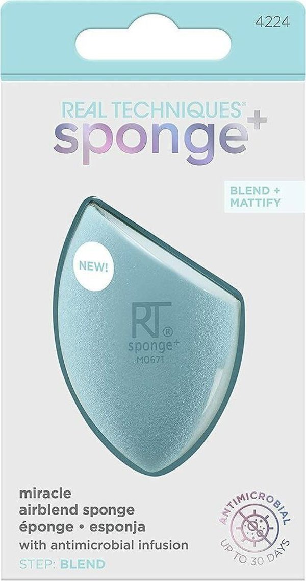 Real Techniques Miracle Airblend Σφουγγάρι Μακιγιάζ για Τέλεια Εφαρμογή