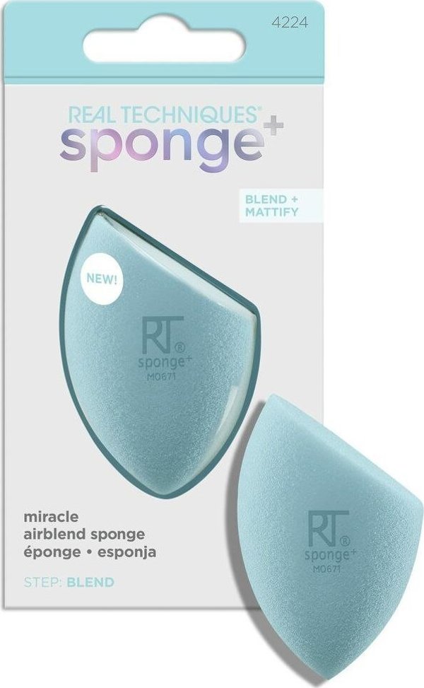 Real Techniques Miracle Airblend Σφουγγάρι Μακιγιάζ για Τέλεια Εφαρμογή