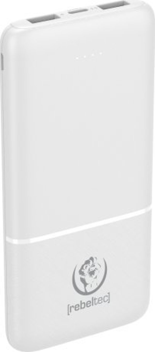 Rebeltec power bank P10 10W 10000mAh white 5902539601732