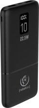 Φορητός φορτιστής Rebeltec P10 LCDPD 10000mAh Μαύρο