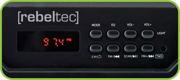 Ηχείο Rebeltec SoundBox 440 μαύρο (RBLGLO00045)