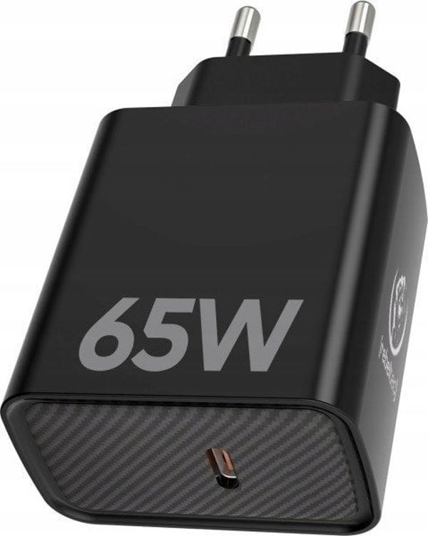 Προσαρμογέας Rebeltec PD65W USB-C καθολικός για φορητούς υπολογιστές, smartphones, tablets, power banks και άλλες συσκευές με θύρα φόρτισης USB-C