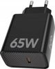 Προσαρμογέας Rebeltec PD65W USB-C καθολικός για φορητούς υπολογιστές, smartphones, tablets, power banks και άλλες συσκευές με θύρα φόρτισης USB-C