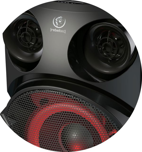 Μαύρο ηχείο Rebeltec SoundBox 630 (RBLFLO00038) 6934793 5902539601190