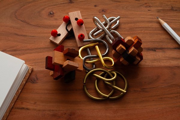 Recent Toys RECENT TOYS Brainteaser Brain puzzle set