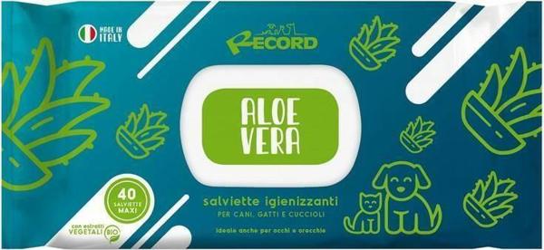 Record Italy RECORD ΜΑΝΤΗΛΑΚΙΑ NEW ALOE VERA XL 80τμχ ΑΝΤΙΒΑΚΤΗΡΙΑΚΑ