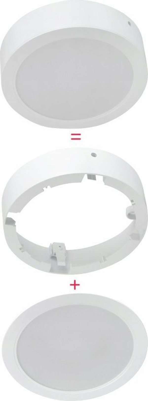 ΕΝΤΟΙΧΙΖΟΜΕΝΟ ΦΩΤΙΣΤΙΚΟ LED MOLLY 30-60K 18W 1900