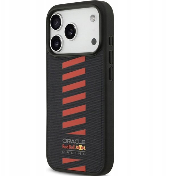 Θήκη RED BULL για IPHONE 17 Pro συμβατή με MagSafe RBHMP17L24PUDSRV (Meshed PU W/ Powerbar) navy