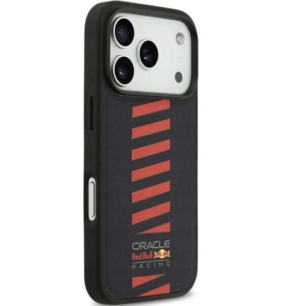 Θήκη RED BULL για IPHONE 17 Pro συμβατή με MagSafe RBHMP17L24PUDSRV (Meshed PU W/ Powerbar) navy