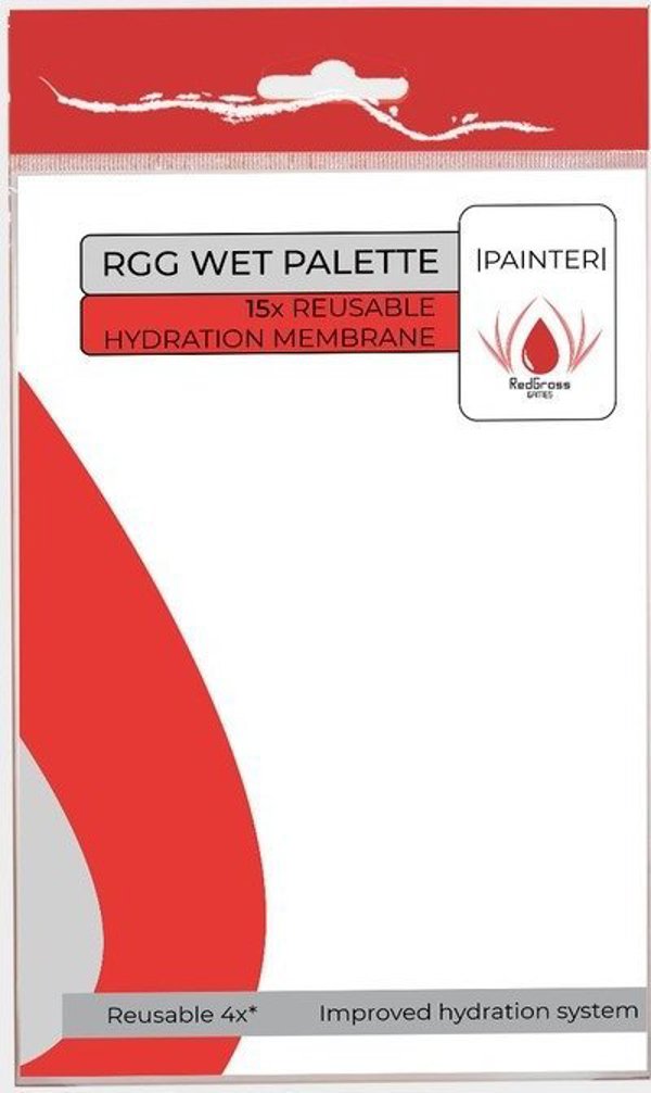 Redgrass Games Υγρές Μεμβράνες Βαφής V2 για Painter, 15 Τεμάχια, Επαναχρησιμοποιούμενες Μεμβράνες για Σύστημα Ύγρανσης