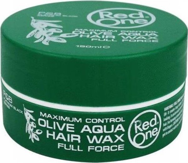 RED ONE_Aqua Hair Gel Wax Full Force Κερί μαλλιών Ελιάς 150ml 11244952 8697926023279