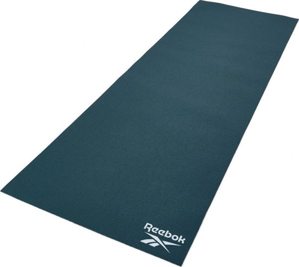 Reebok Yoga Mat RAYG-11022GN, Αντιολισθητικό Στρώμα Γιόγκα 4mm, Πράσινο, 173x61cm