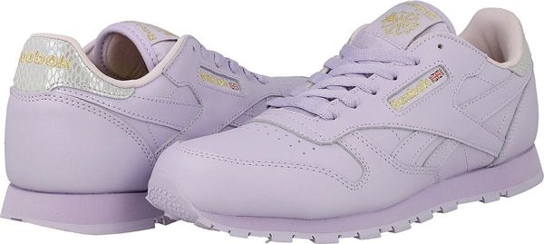Παιδικά παπούτσια Reebok Classic Leather μωβ αρ. 36 (BD5543)