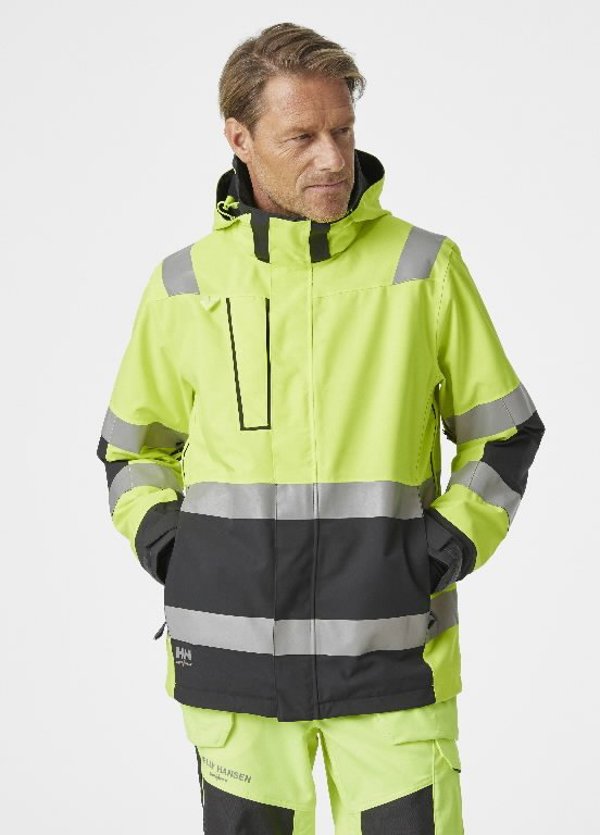 Ανακλαστικό μπουφάν HELLY HANSEN Alna Shell 2.0, κίτρινο 3XL