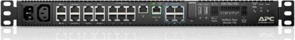 APC NetBotz 750 Rack Monitor - Καταγραφικό Επιτήρησης IT, 4 Θύρες PoE, NBRK0750