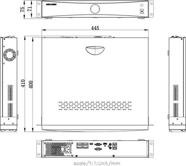 Καταγραφικό Hikvision REJESTRATOR IP HIKVISION DS-7732NXI-K4(D)