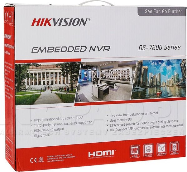 Συσκευή εγγραφής Hikvision HIKVISION IP RECORDER DS-7608NXI-K2/8P(D)