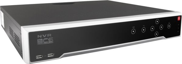 BCS NVR Καταγραφικό 32 Καναλιών BCS-V-NVR3204-A-8K, 32Mpx, HDMI 8K, 4 Θέσεις Δίσκων