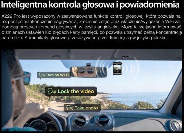 Καταγραφικό Viofo Καταγραφικό Βίντεο VIOFO A229 PRO 3CH-G GPS
