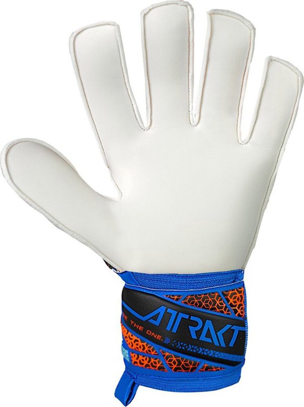Γάντια τερματοφύλακα Reusch Attrakt Solid μπλε-μαύρα 5570515 4467 7,5