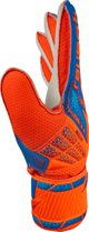 Γάντια τερματοφύλακα Reusch Attrakt Solid Junior πορτοκαλί-μπλε 5572515 2290 5,5