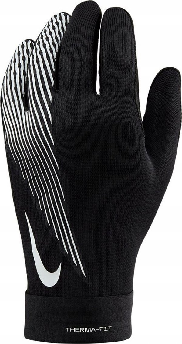 Γάντια Nike Academy Therma-FIT μαύρο-λευκό HF0546 011 L