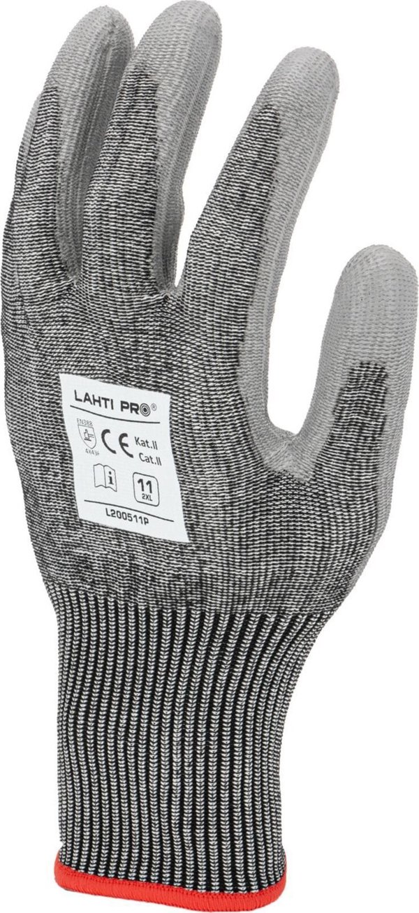 Γάντια pu cut res. f, l200507p, karta, "7", ce, Lahti Pro