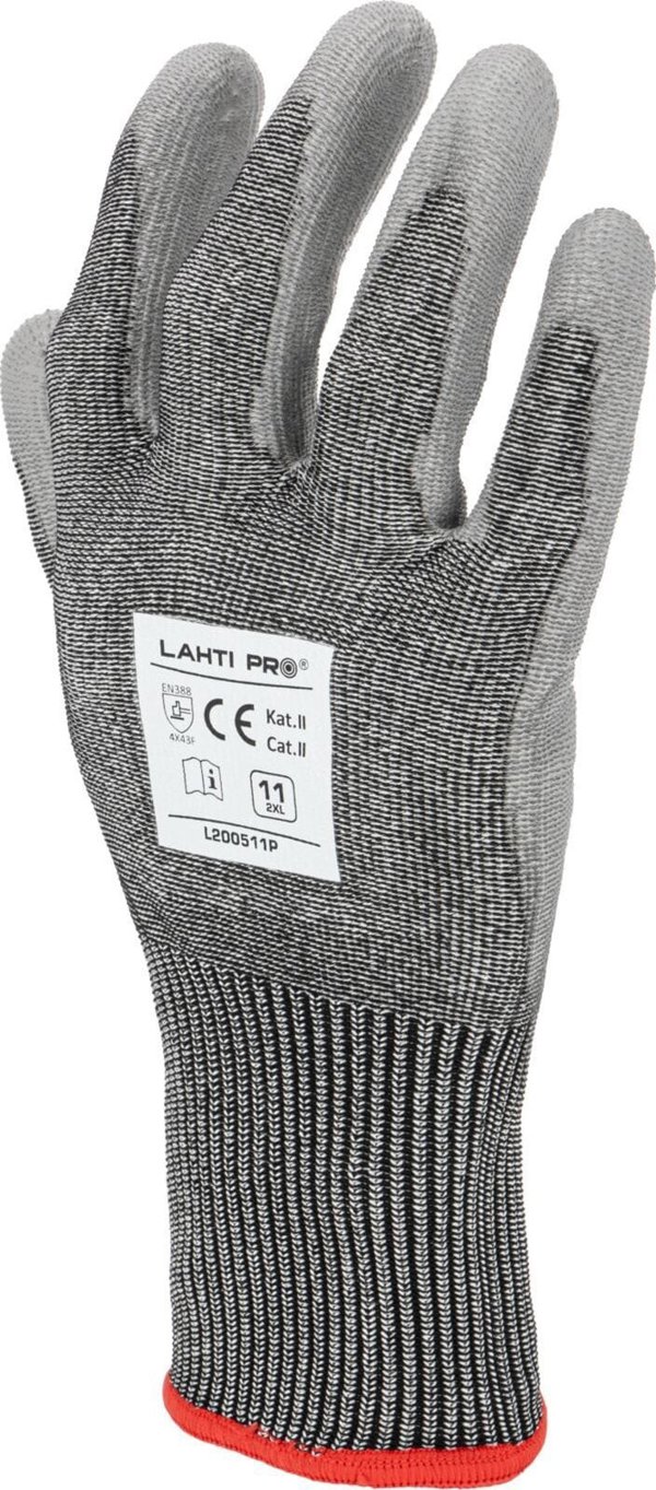 Γάντια pu cut res. f, l200507p, karta, "7", ce, Lahti Pro