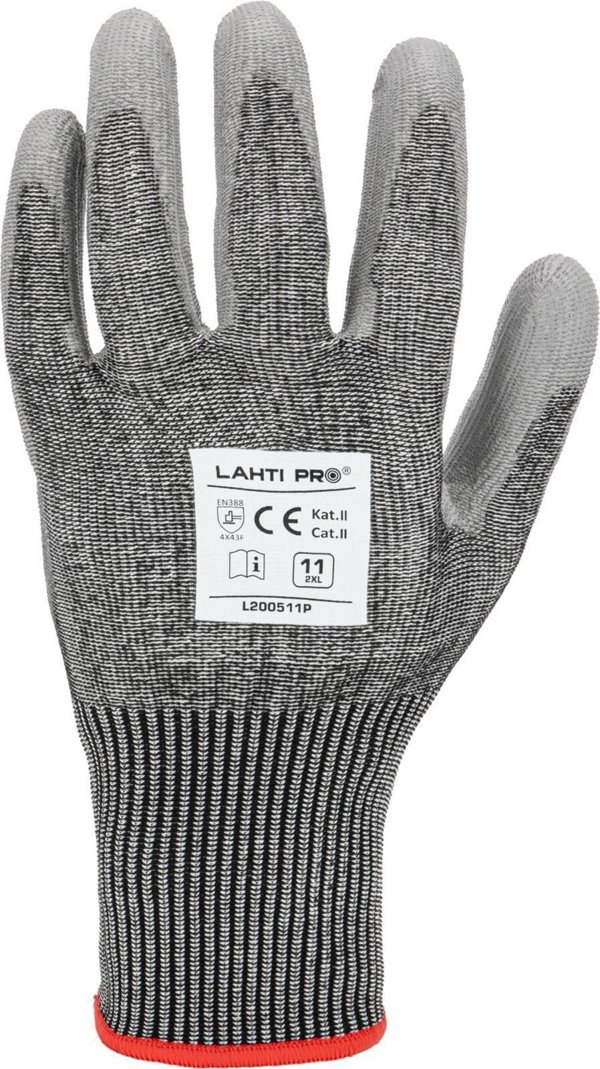 Γάντια pu cut res. f, l200507p, karta, "7", ce, Lahti Pro