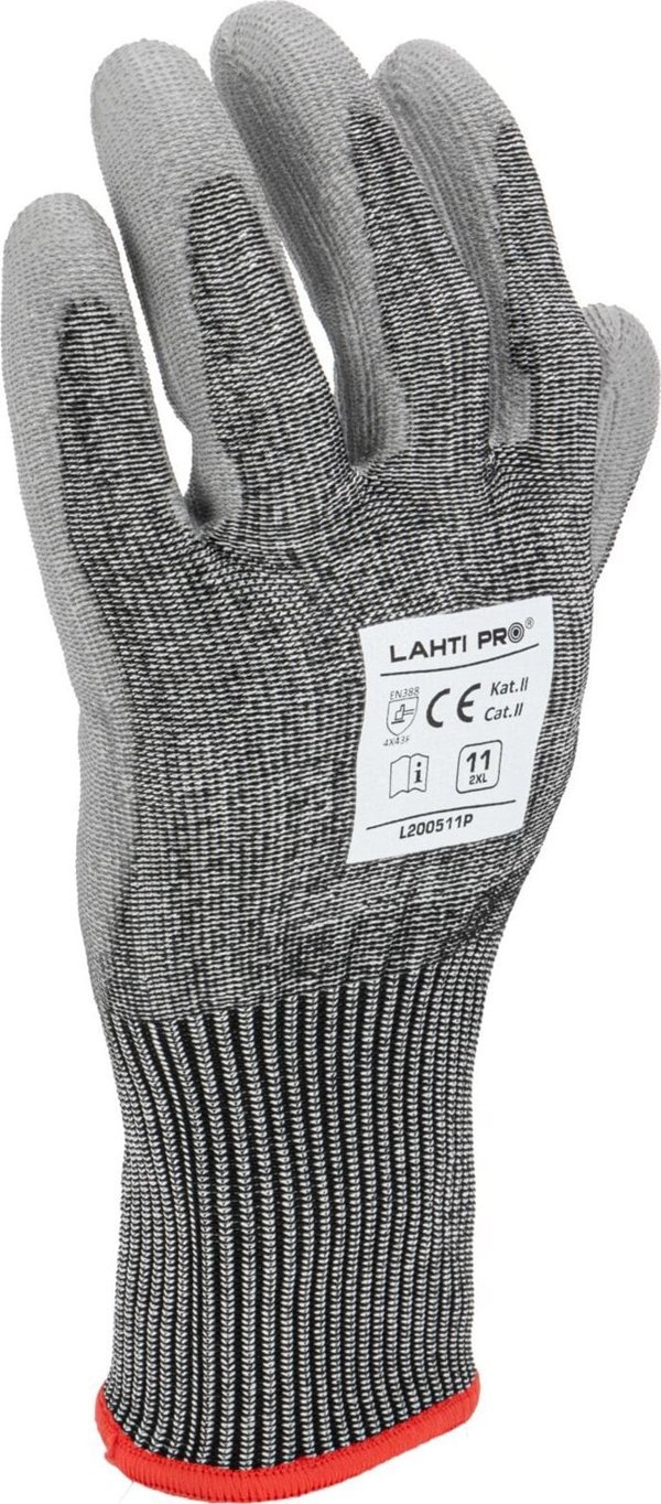 Γάντια pu cut res. f, l200507p, karta, "7", ce, Lahti Pro