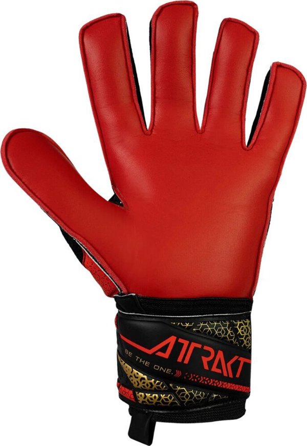 Γάντια τερματοφύλακα Reusch Attrakt Solid κόκκινο-μαύρο 5570515 7075 9,5