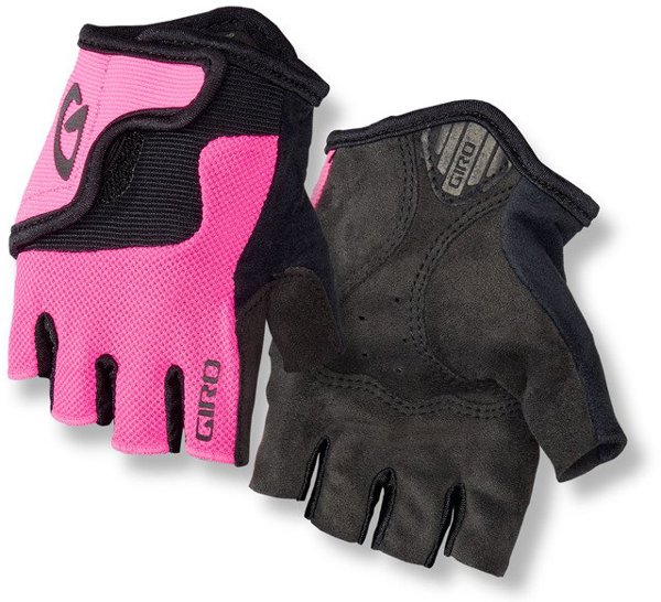 Παιδικά γάντια GIRO BRAVO JR κοντό δάχτυλο screaming teal neon pink μέγεθος M (περίμετρος χεριού 152-162 mm / μήκος χεριού 160-165 mm) (NEW)