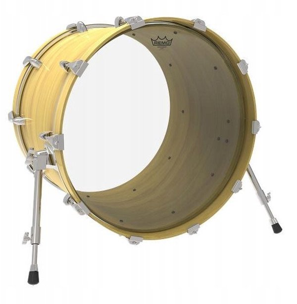 Remo Ambassador 20" κεφαλή μπότας, διάφανη