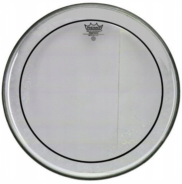 Remo Pinstripe 15" κεφαλή τύμπανου, διάφανη