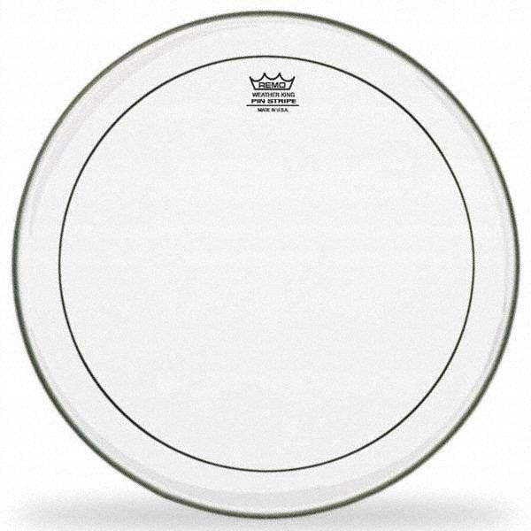 Remo Pinstripe 15" κεφαλή τύμπανου, διάφανη