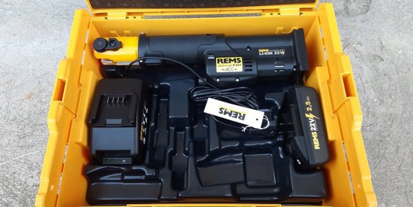 Εργαλείο πρεσαρίσματος σωλήνων Rems REMS Mini-Press 22V ACC L-Boxx 2.5Ah
