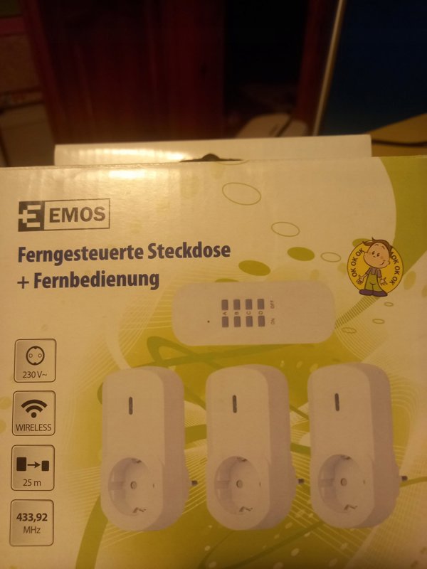 Τηλεχειριζόμενες Πρίζες SCHUKO, EMOS