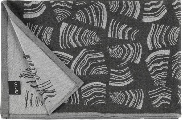 ΚΑΛΥΜΜΑ ΚΑΘΙΣΜΑΤΟΣ ΣΑΟΥΝΑΣ RENTO PINO ΜΑΥΡΟ 50X150CM