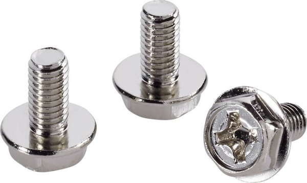 Renkforce Renkforce RF-4861911, Βίδα, Ατσάλι, Πλήρες σπείρωμα, Εξάγωνη κεφαλή, Ατσάλι, 15 τεμ.