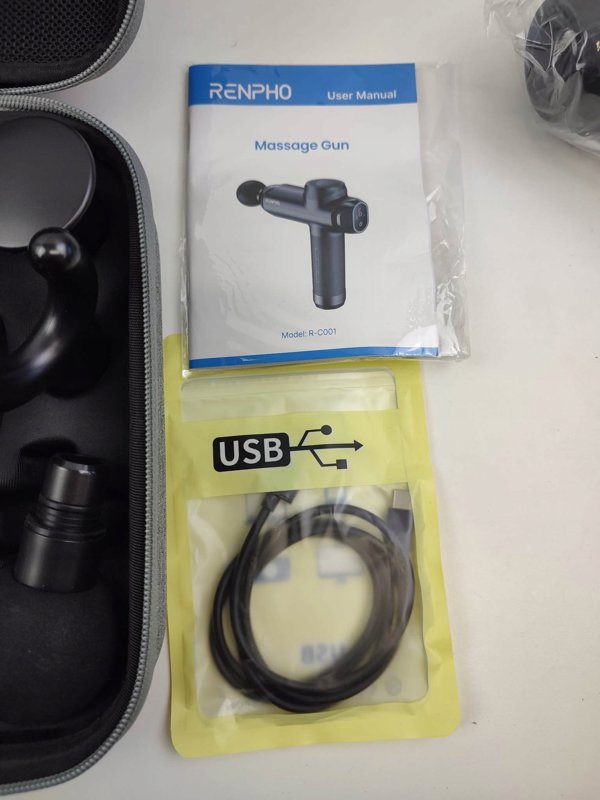 RENPHO R3 Power Massage Gun - Black Massage Gun