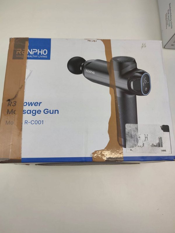 RENPHO R3 Power Massage Gun - Black Massage Gun