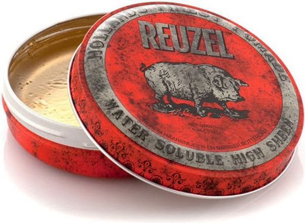 Reuzel Hollands Finest Pomade μέτριας συγκράτησης πομάδα με βάση το νερό Red 113g