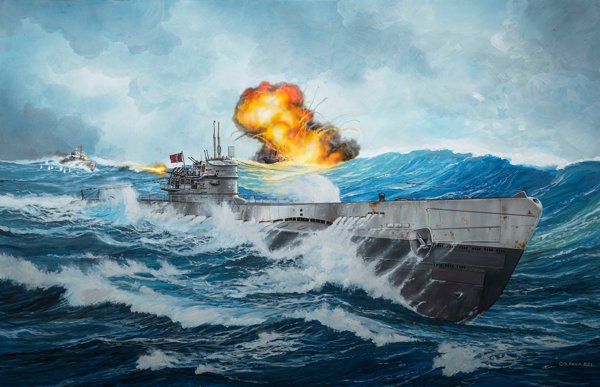 Revell Model plastikowy German Submarine T.IX C/40 1/144 Revell